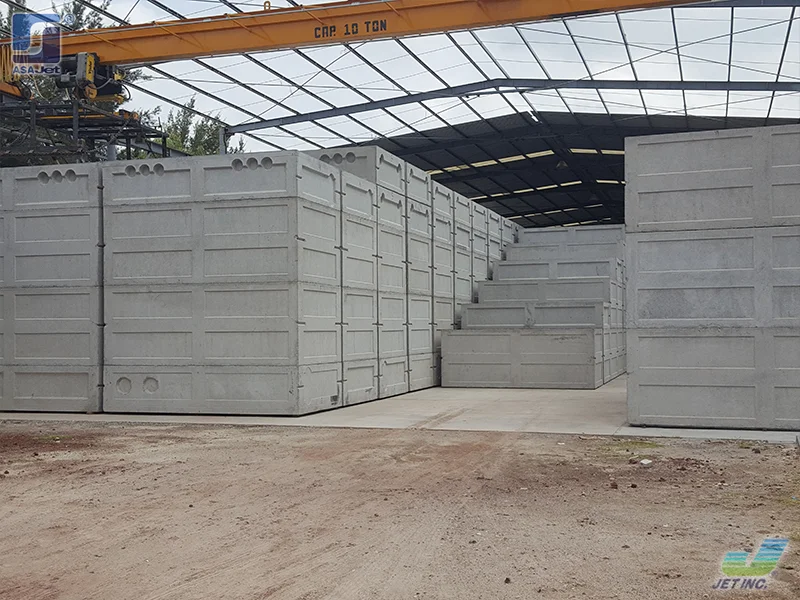 planta de tratamiento prefabricada de concreto en puebla